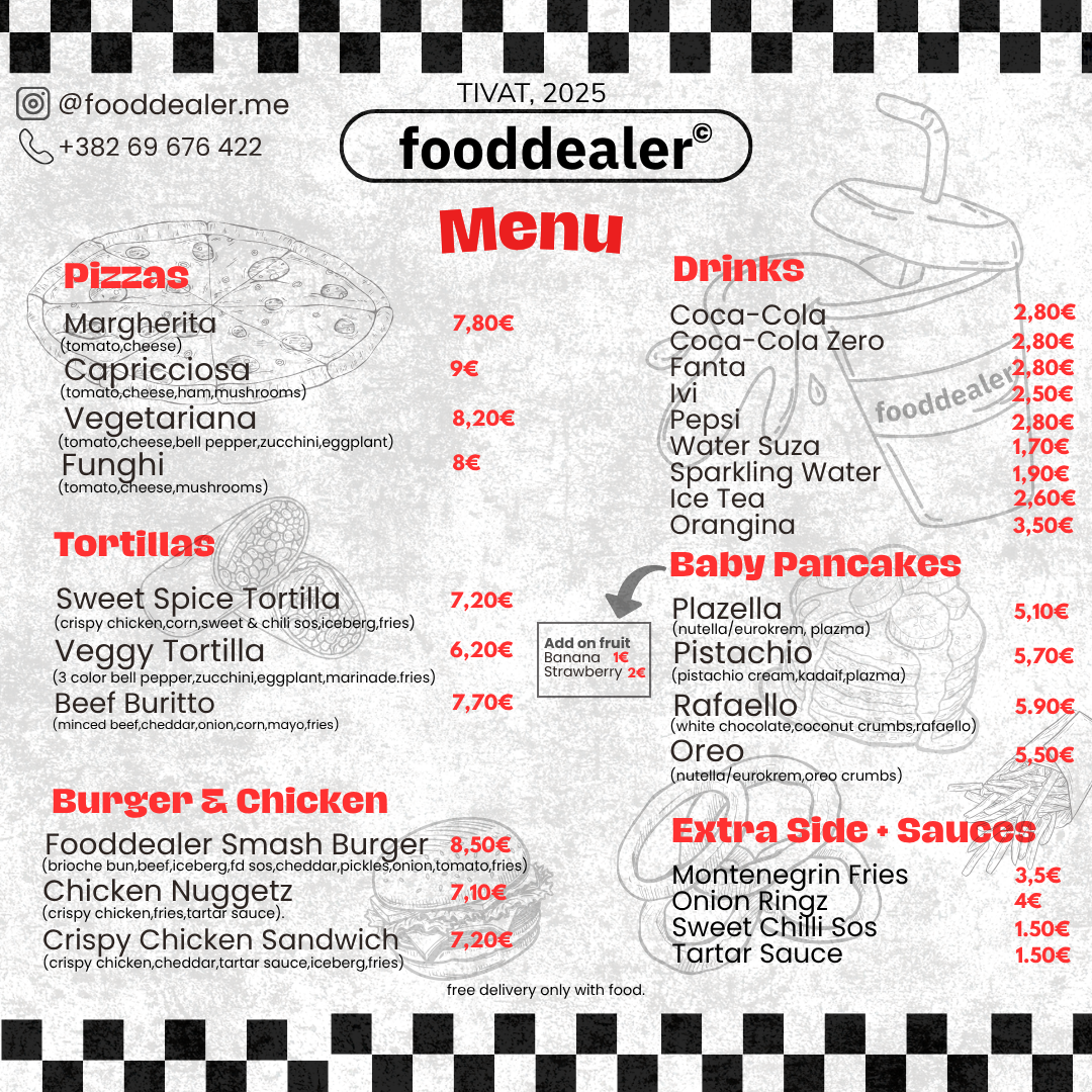 Full Menu